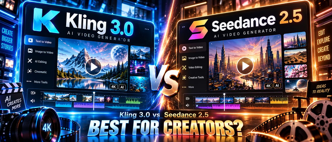 Kling 3.0 vs Seedance 2.5: Which AI Video Generator Should Creators Use in 2026?