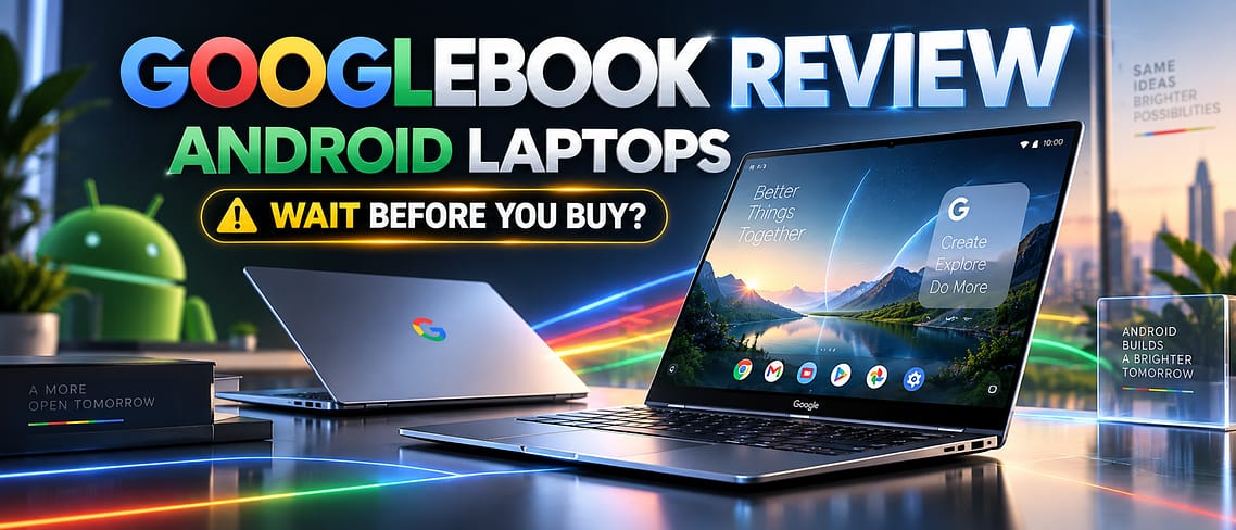 Googlebook Review: Google’s New Android Laptops Explained, and Why You Might Want to Wait