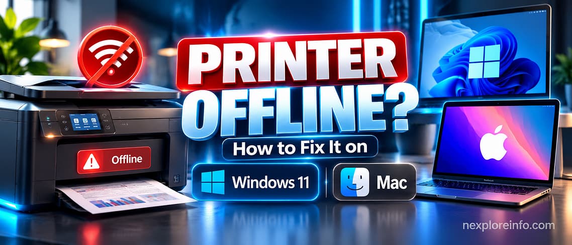 Printer Offline? How to Fix It on Windows 11 and Mac