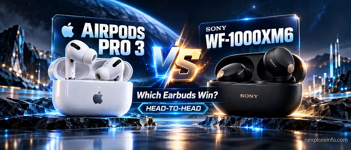 AirPods Pro 3 vs Sony WF-1000XM6: Which Earbuds Win?