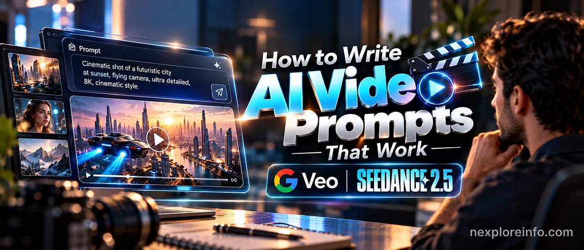 How to Write AI Video Prompts That Work: A Practical Guide for Seedance 2.5 and Veo 3.1